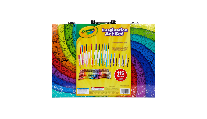 The Crayola Imagination Art Set features plenty of art tools to