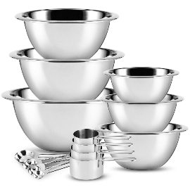 The Cuisinart Stainless Steel Mixing Bowls Are 38% Off at