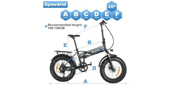 Speedrid folding electric best sale bike