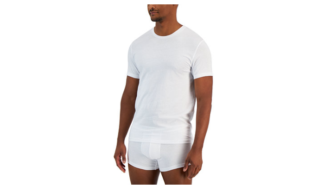 Alfani Men’s 4-Pk. Classic-Fit Solid Cotton Undershirts, Created for ...