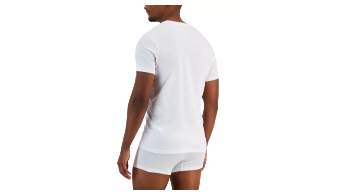 Alfani Men’s 4-Pk. Classic-Fit Solid Cotton Undershirts, Created for ...